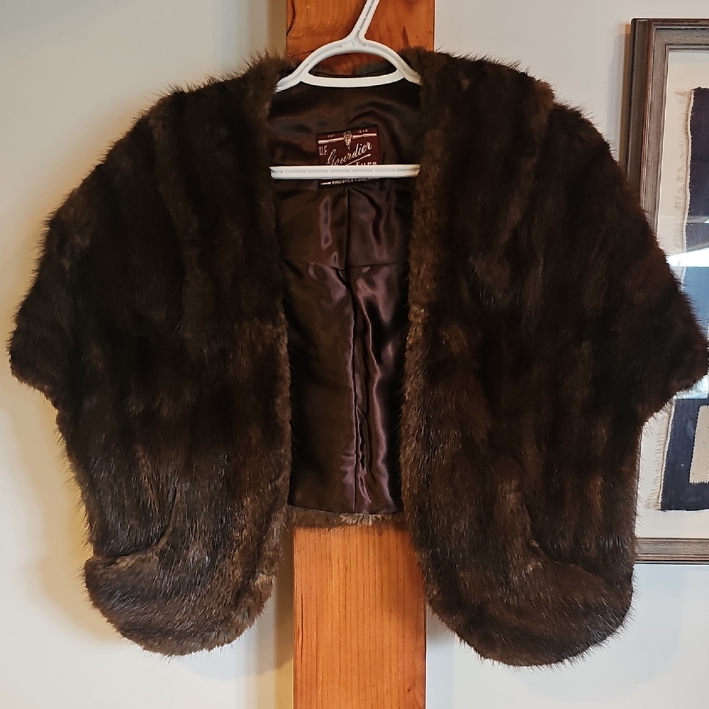 Vintage Mink Capelet